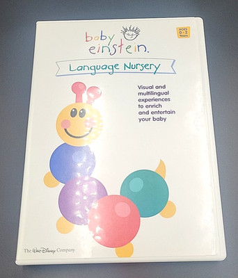 Baby Einstein: Language Nursery (2004 DVD) EUC