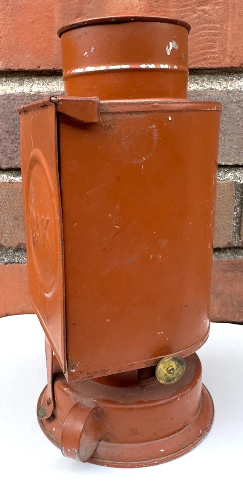 Lámpara Kodak Darkroom Safelight de colección metal rojo vidrio equipo de fotografía Foto 2 de 4