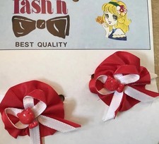 Red Kitty Hair Clips Barrettes Cat Dolls Clips Fashion A4