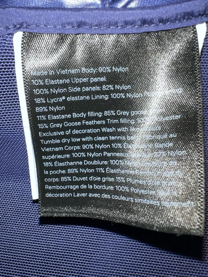 Chaleco Lululemon Down For It All Brilla en Noche Azul Mar Mujer Talla 8 Foto 4 de 4