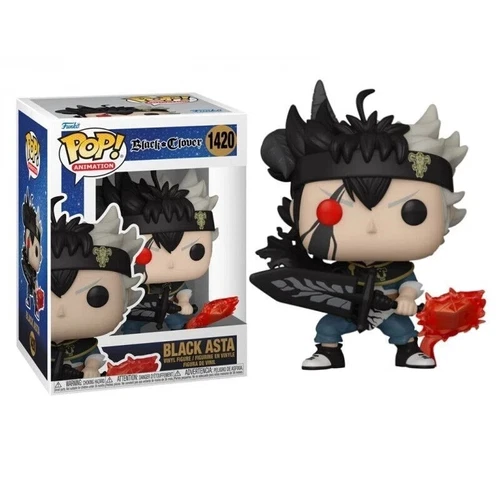 Funko POP! Animation: Black Clover - Black Asta Vinyl Figure #1420 #70568