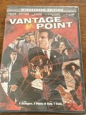 Vantage Point (DVD, 2008) Dennis Quaid Forest Whitaker Unopened