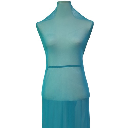 Soft Power Mesh Tulle 4-way Spandex stretch Fabric Sheer Net Dresses Bridal 44"w - Picture 478 of 628