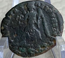 Authentic Ancient Roman Coin 364AD Emperor Valentinianus I One Victory Rare Old