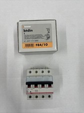 Bticino F84/10 interruttore magnetotermico 4 poli 10A P.I. 6KA