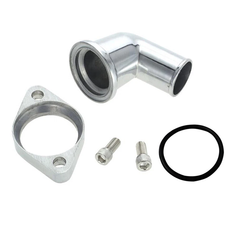 Carcasa termostato cuello agua giratorio 15° para SBC BBC Chevy 327 350 396 454 472 Foto 4 de 4