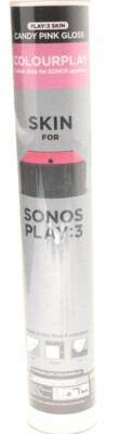 Flexson Colourplay Skin Sonos Play:3 Candy Pink Farb Überzug Hülle Mantel 611