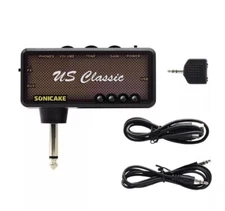 Sonicake Amphonix US Classic Pocket Guitar Headphones Amp Has Vol Tone Gain New