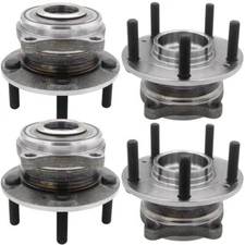 Front Rear Wheel Bearing Hub Kit for 2007 - 2019 Hyundai Santa Fe Veracruz H07