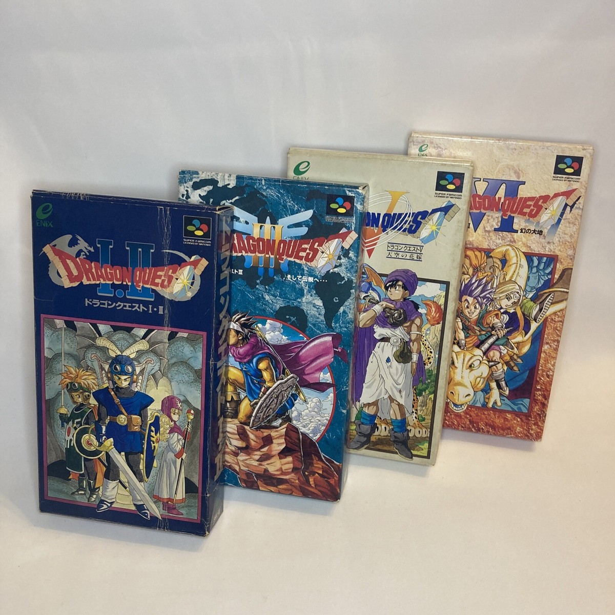 スーパーファミコン - ドラゴンクエスト　1　2　3　5　6　Vジャンブック　スーパーファミコン　SFC Dragon Quest 1 2 3 5 6 Super Famicom Nintendo Japanese
