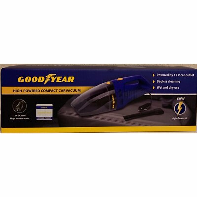 Good Year High Powered Compact Car Vacuum