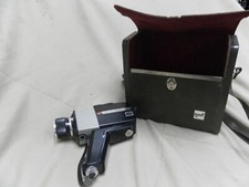 Vintage super 8 movie camera GAF ST 104 with carry case as is