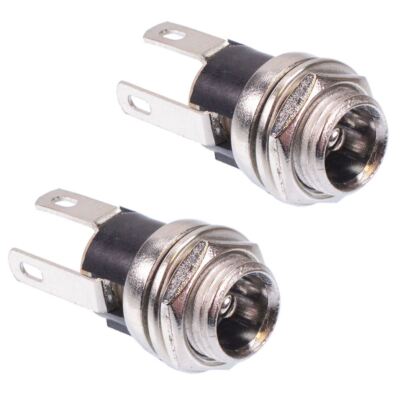 Lot De 8 Connecteur DC 5,5 X 2,1mm, Connecteur Alimentation à Souder - Foto 3