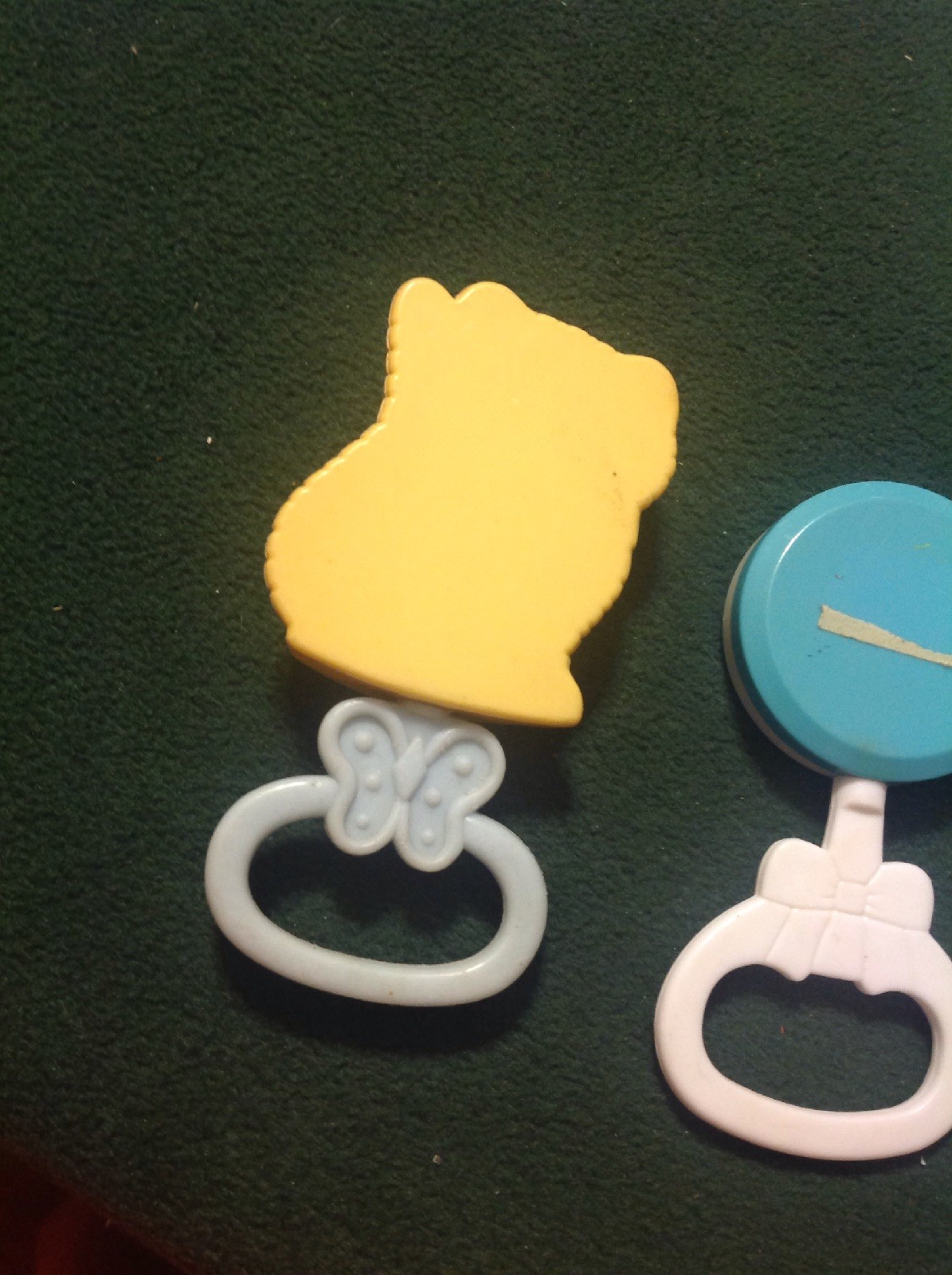 Pair Of Vintage Baby Rattles eBay