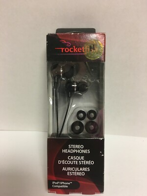 Rocketfish stereo headphones Brand new 