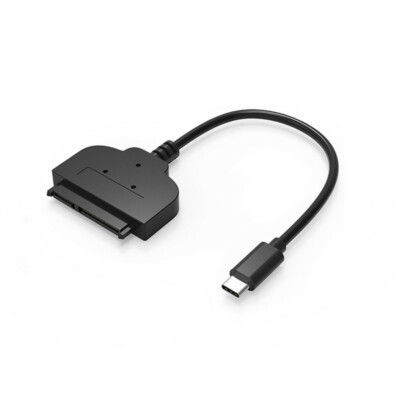 2pcs Type-C USB 3.0 to SATA III External HDD SSD Adapter Cable 2.5'' Hard Drive