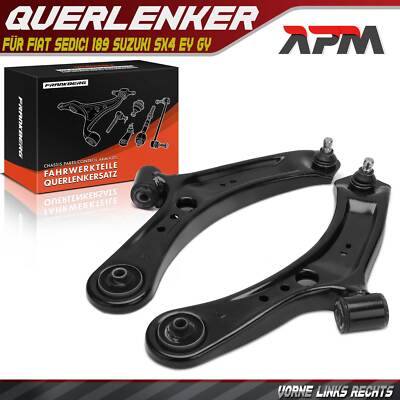 2x Querlenker Radaufhängung Vorne Links Rechts für Fiat Sedici 189 Suzuki SX4 EY