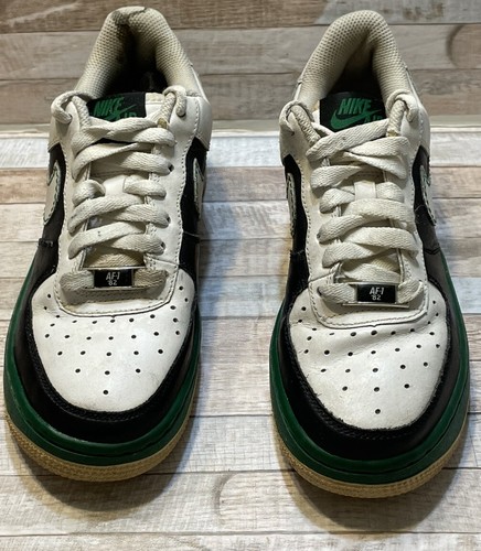 NIKE AIR FORCE 1 XXV 25th Anniversary Youth Sz 3.5 ‘82 Retro Green 314192 2007 - Picture 3 of 10