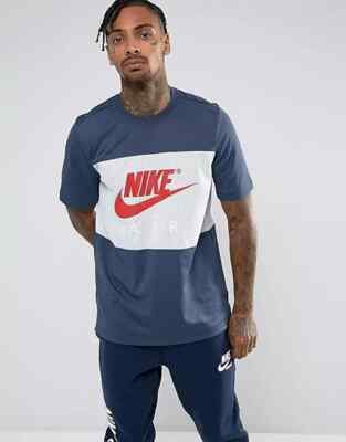 NIKE AIR T-SHIRT KURZARM OBERTEIL GR. M (913964 471) BLAU