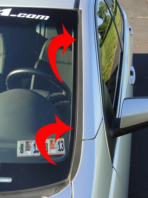 Nuevo de Lote Antiguo Pontiac G8 GT GXP Parabrisas Delantero Goma Moldura Kit Par Foto 3 de 4