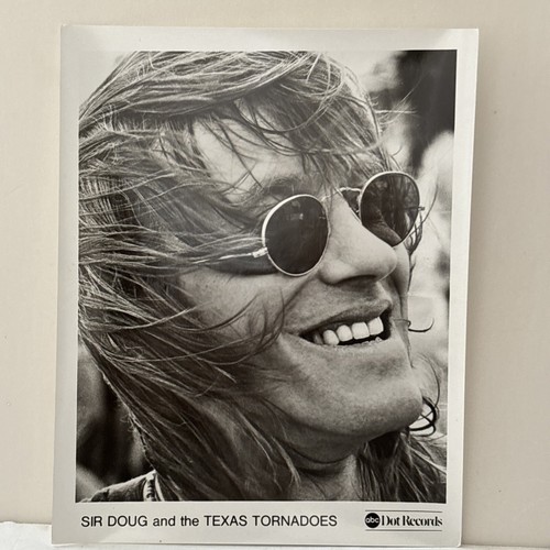 Foto promozionale originale vintage Sir Doug Texas Tornadoes ABC B&W 8x10 - Foto 6 di 6