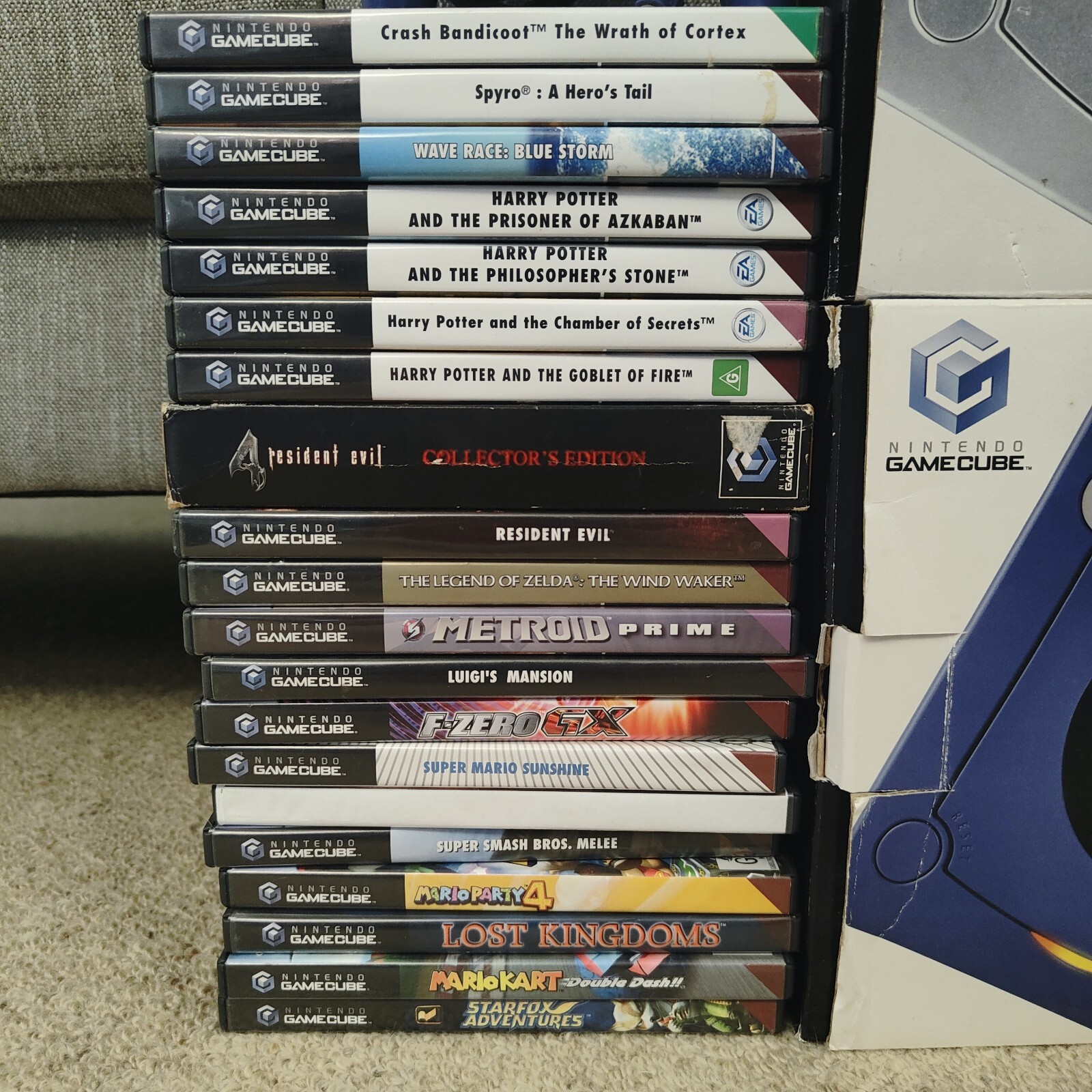 Nintendo GameCube Bulk Lots 45 Games + 2 Consoles (Top Games Included