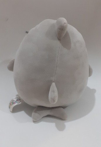 Squishmallow 7” Gordon Shark OG Style No Teeth Soft Gray Sea Life Plush - Picture 3 of 4