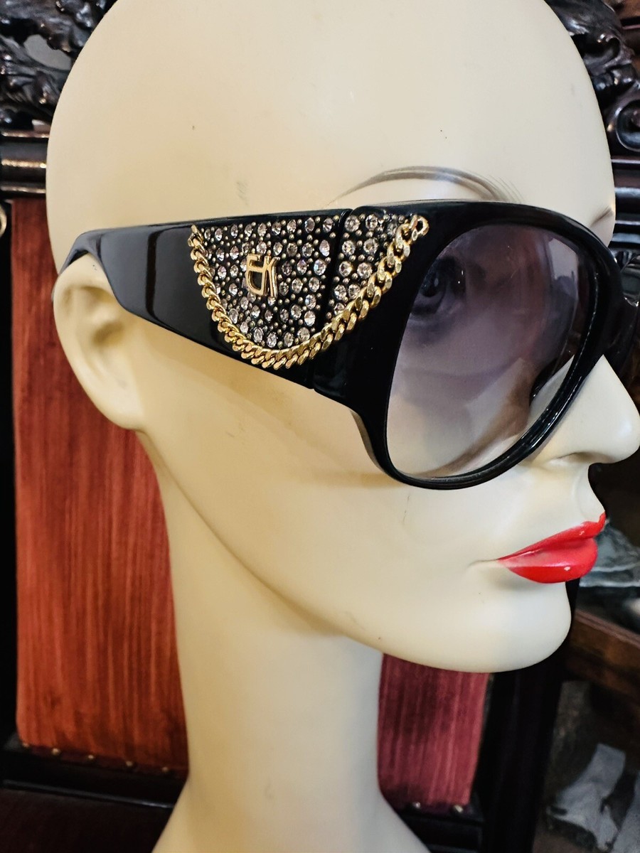 Vintage 80s Emmanuelle Khanh Sunglasses B Robinson France