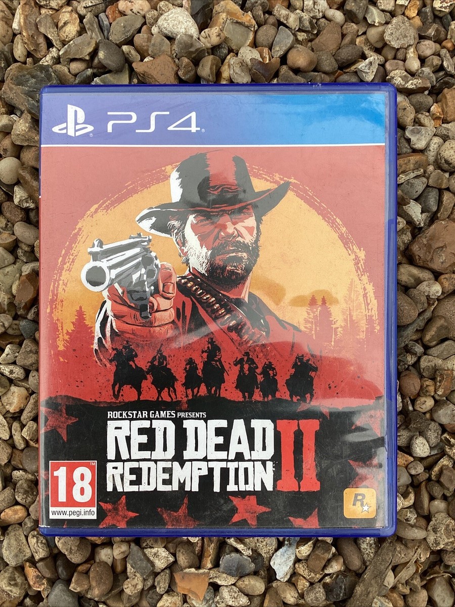 Red Dead Redemption PlayStation PS4 includes discs and map
