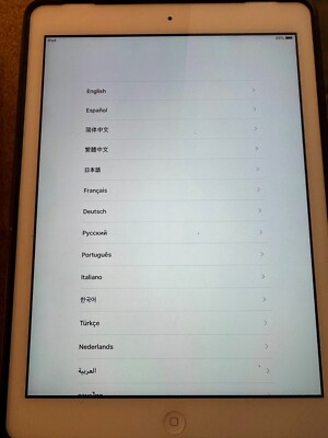 Apple iPad Air (1st Generation) A1474 16 GB, Wi-Fi, 9.7 in - Space Gray