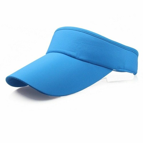 Men Women Hat Vizor Sun Visor Adjustable Sports Tennis Golf Headband Cap Unisex - Bild 6 von 23