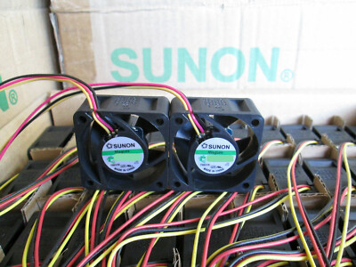 2Pack quiet fans for 3COM BASELINE Switch 2916 SFP Plus 12~18dB Noise Sunon Fan