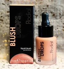 Rodial~BLUSH DROPS~Liquid Blush in Apricot Sorbet~15ml/0.5 fl oz~Full Size~NIB~