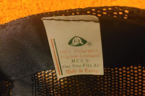 3M Vintage 1980s Trucker Cap Coal Mining Hat Snapback Adjustable Mesh/Foam NOS - Picture 11 of 12