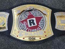 R Spinner Heavyweight Championship belt Replica Adult size 2MM/