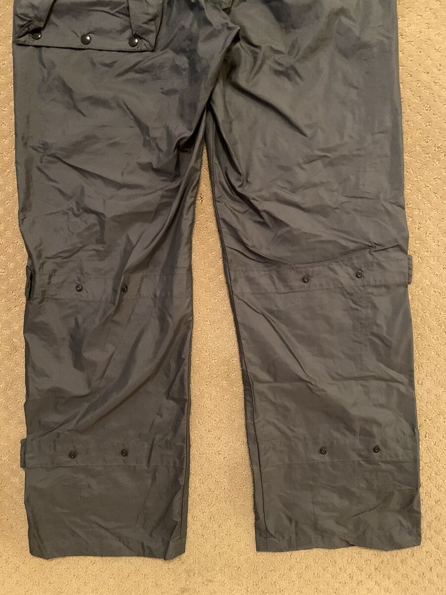 Prada Sport Nylon Bondage Strap Belted Cargo Pants Archive Vintage Grey 42