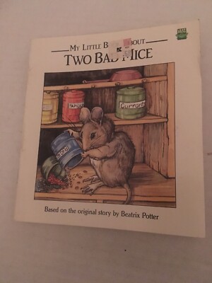 My Little Book About Two Bad Mice 1991 Paperback Leap Frog