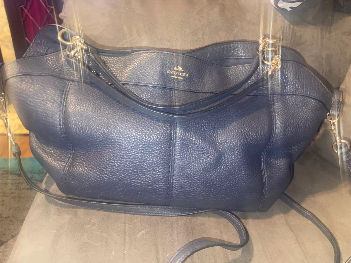 Coach pebble cheap leather small lexy