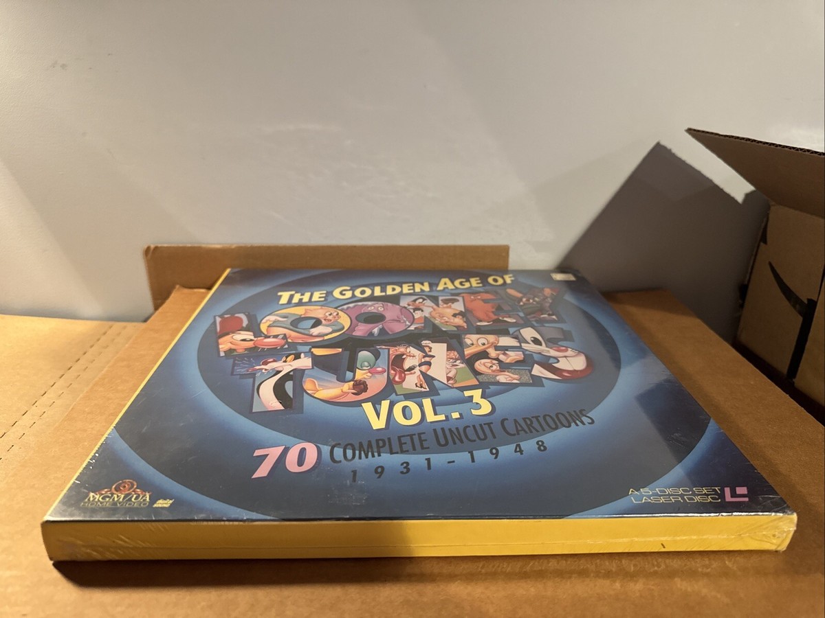 Looney Tunes【ザ ゴールデン エイジ オブ ルーニーテューンズ】LD The Golden Age of Looney Tunes Vol 1 Box Set Laserdisc LD | eBay