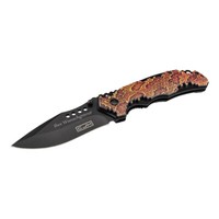 Herbertz Cjh Einhandmesser Camo/Schwarz, Mit PersöNlicher Gravur Auf Der Klinge