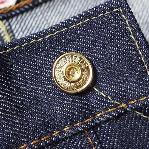 SAMURAI JEANS S510XX 20oz GA 20th Japan Ganryujima w/Denim Purse Made in Japan - Afbeelding 9 van 20