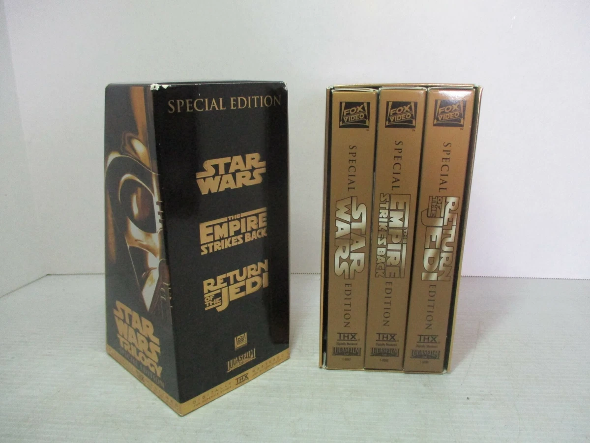Special Edition STAR WARS EMPIRE STRIKES BACK RETURN of the JEDI