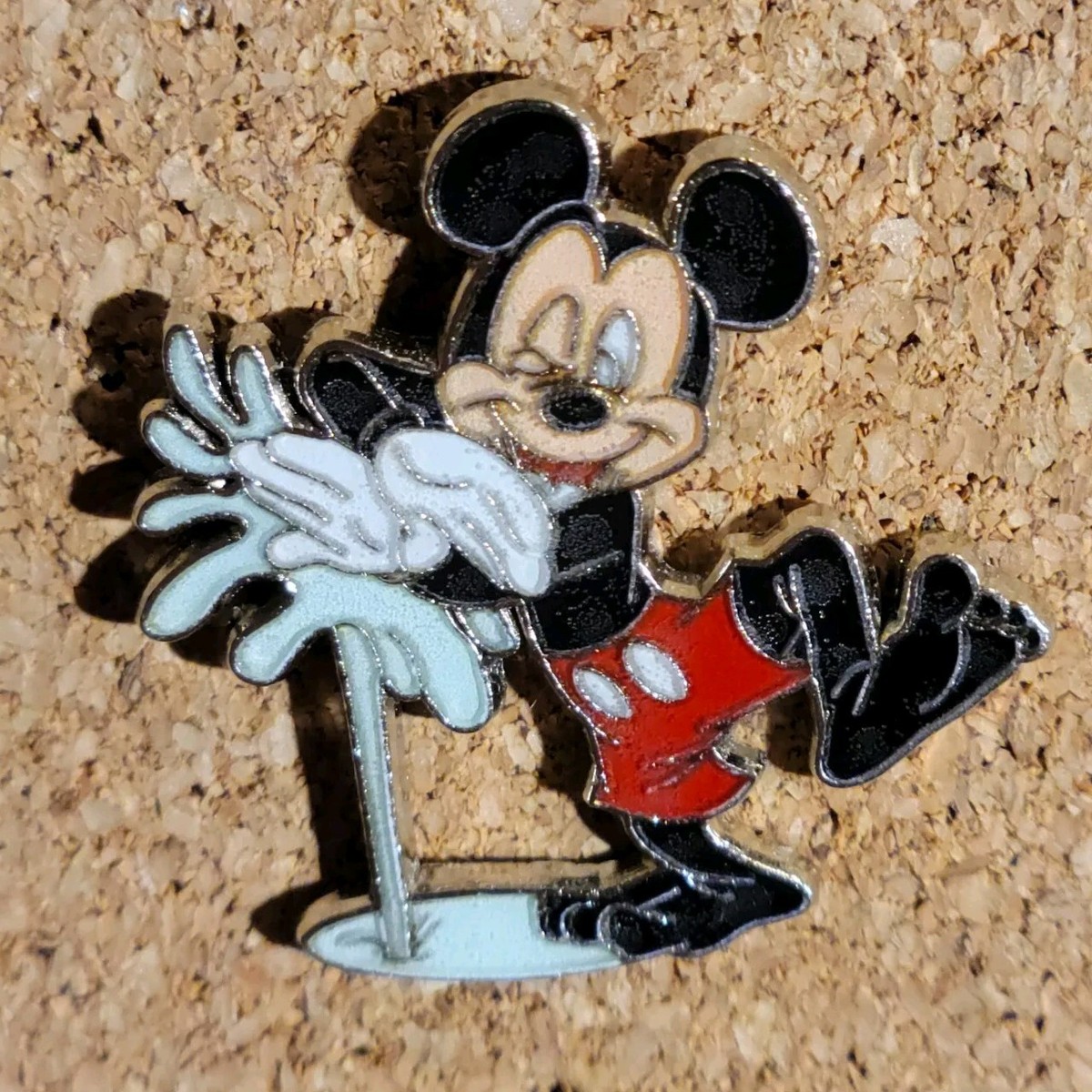 Mickey Mouse Hiding From Getting Splashed Castaway Cay Spring A