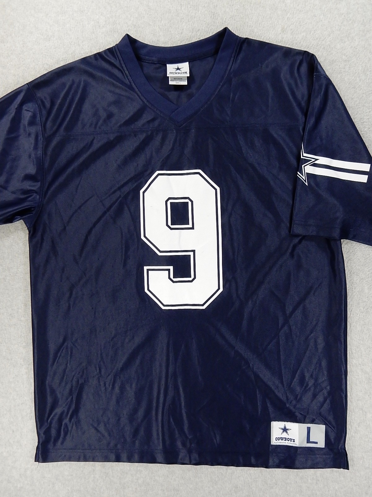 Dallas Cowboy NFL EQUIPMENT Replica Football Jersey (#9 Tony Romo) Men's Large