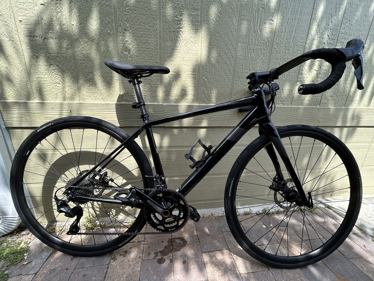 CANNONDALE SYNAPSE CARBON ROAD BIKE, BLACK, 51 CM, Shimano CANNONDALE SYNAPSE CARBON ROAD BIKE, BLACK, 51 CM, Shimano