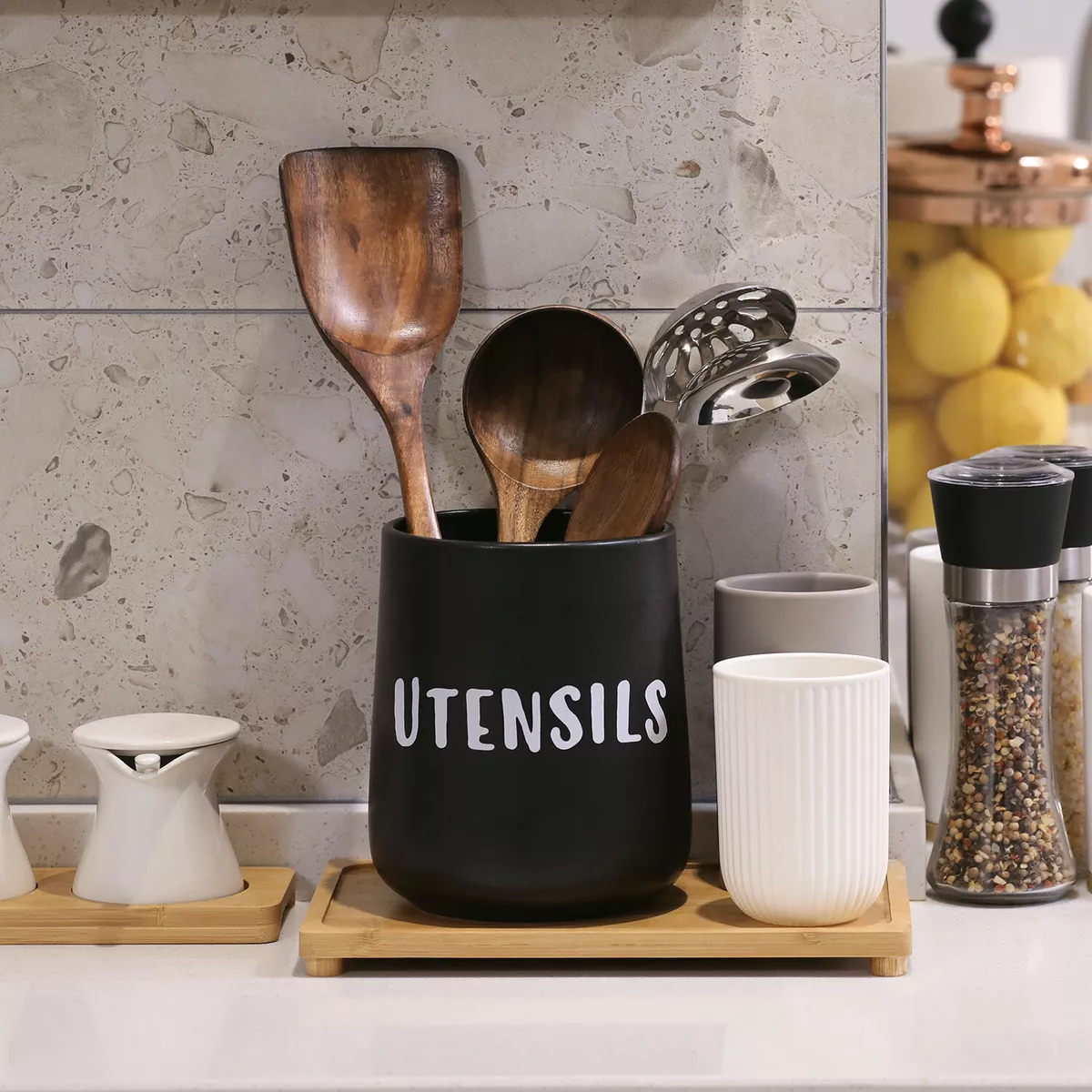 Black utensil clearance