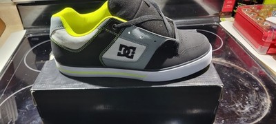 BRAND NEW DC PURE Mens SZ 11 Grey/Lime Green Model 300660