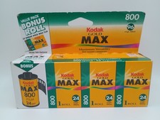 ---4 rolls Kodak Gold Max 800 35mm color film   expired