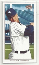 2002 Topps 206 Mini Piedmont Black Derek Jeter Batting 236A