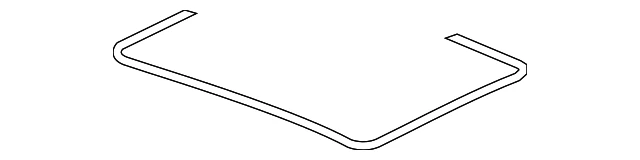 Sello de ventana de techo corredizo genuino GM 15893292 Foto 3 de 4